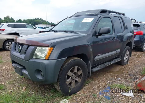 2006 Nissan Xterra Off Road из США, поврежденный, VIN 5N1AN08W76C547171